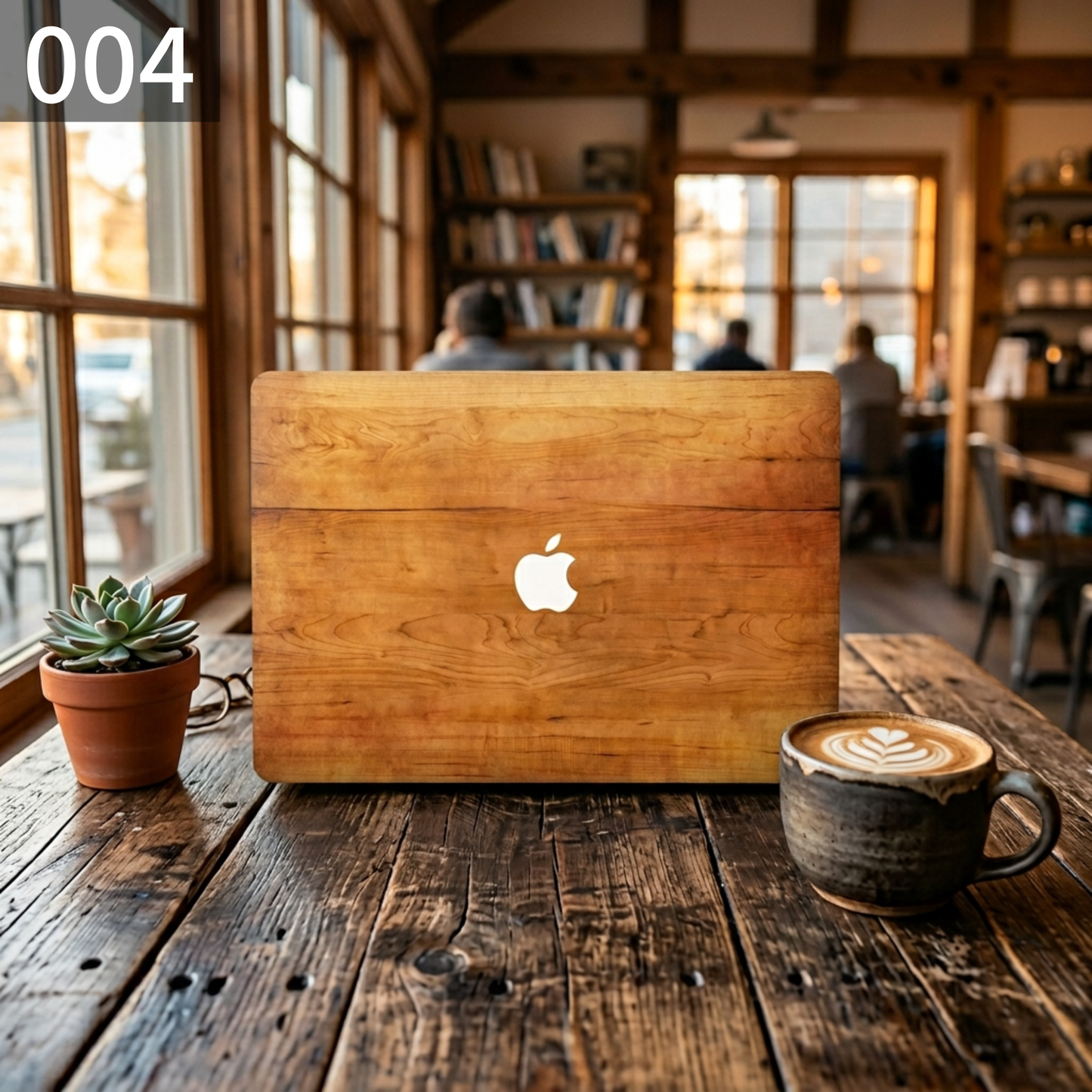 ライトウッドグレイン MacBookカバー