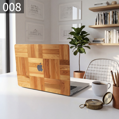 ライトウッドグレイン MacBookカバー