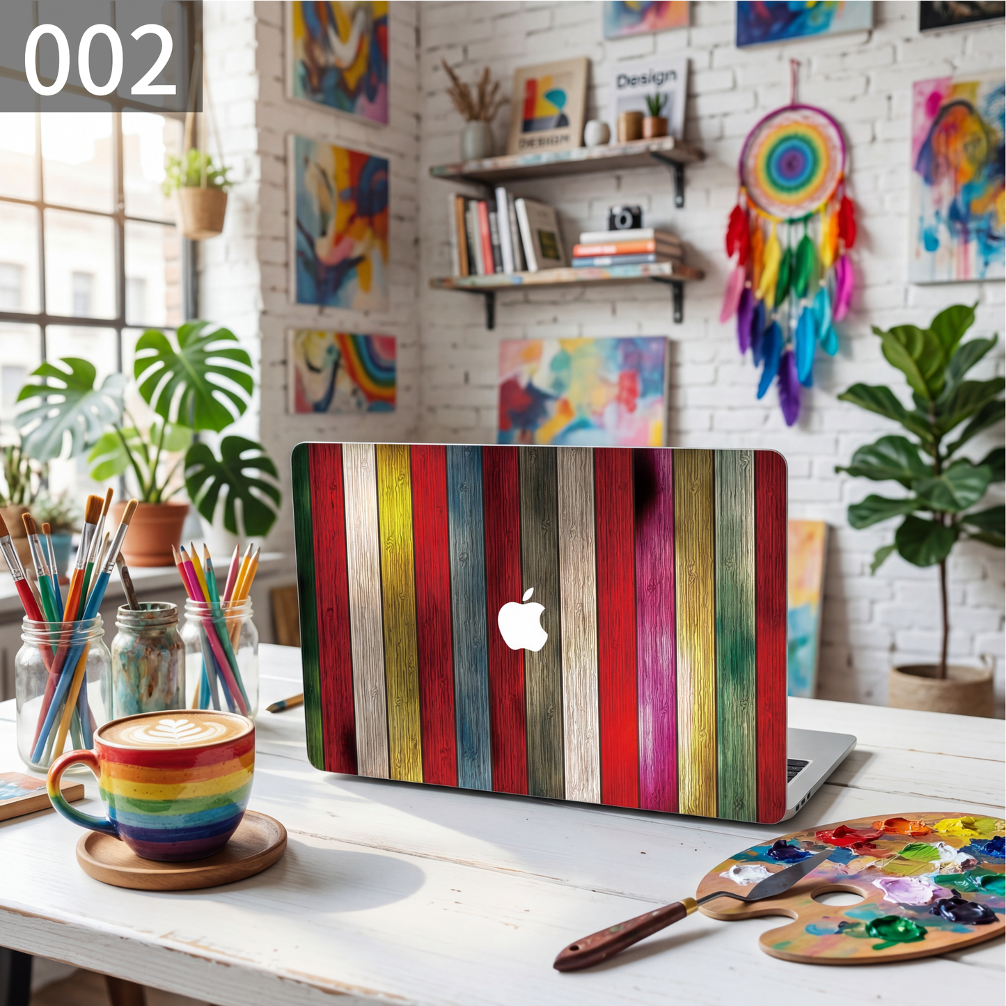 ヴィンテージウッド MacBookカバー