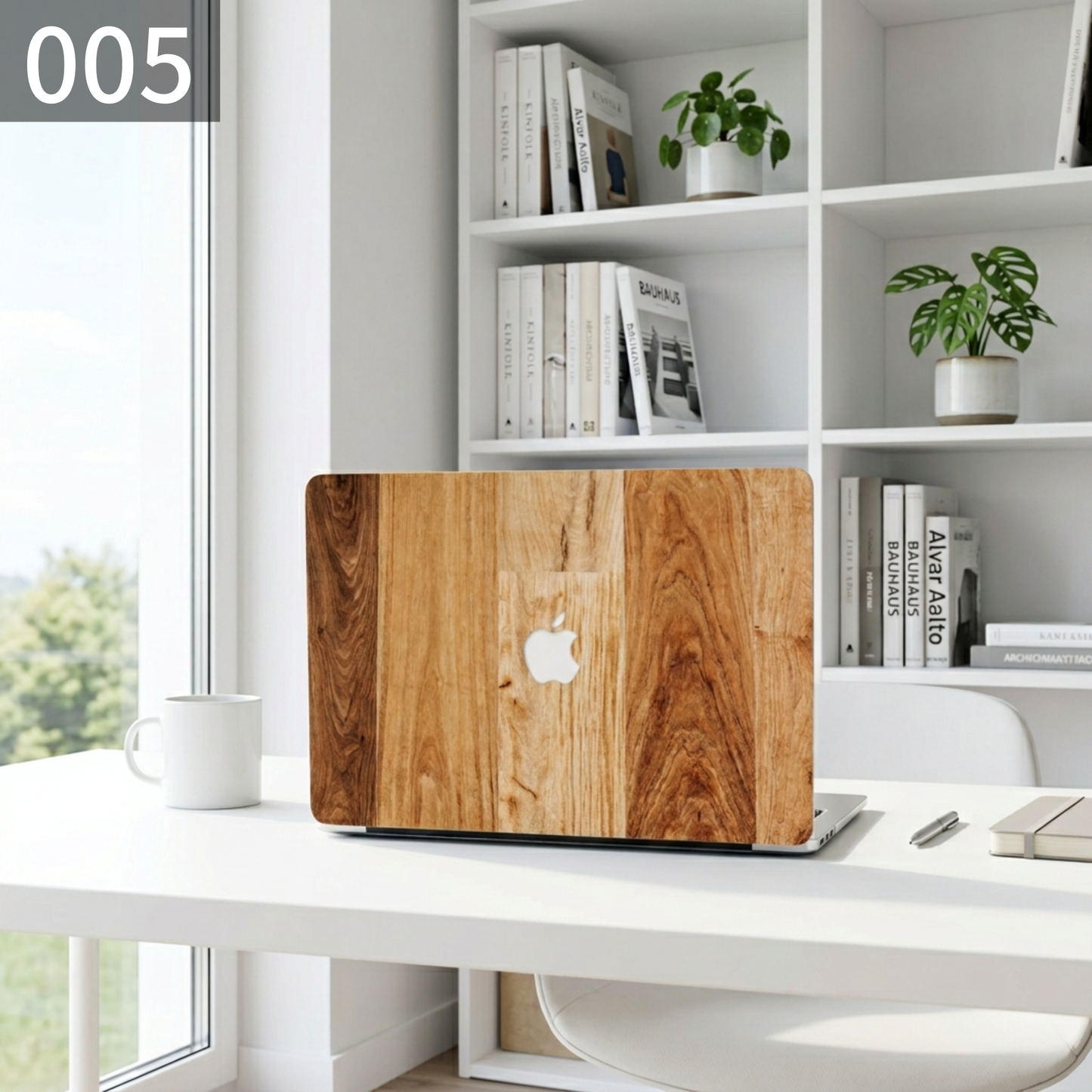 ヴィンテージウッド MacBookカバー