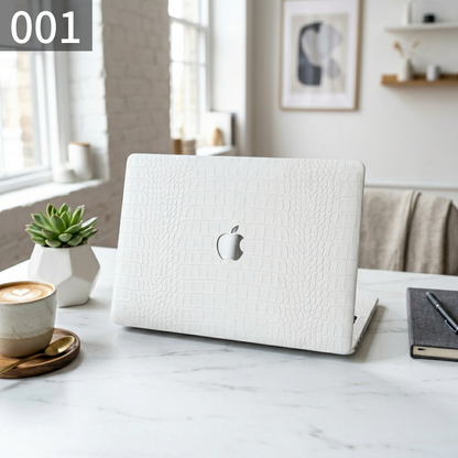 クロコダイルテクスチャ MacBookカバー