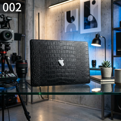 クロコダイルテクスチャ MacBookカバー