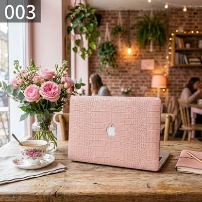 クロコダイルテクスチャ MacBookカバー