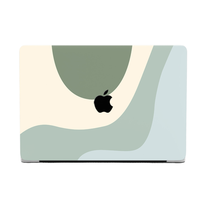 グリーンアート MacBookカバー ハードケース | 北欧ミニマルデザイン