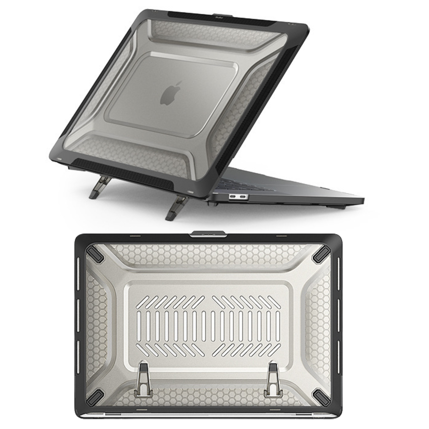 MacBook タフケース ハニカムスタンド付き
