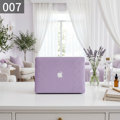 クロコダイルテクスチャ MacBookカバー