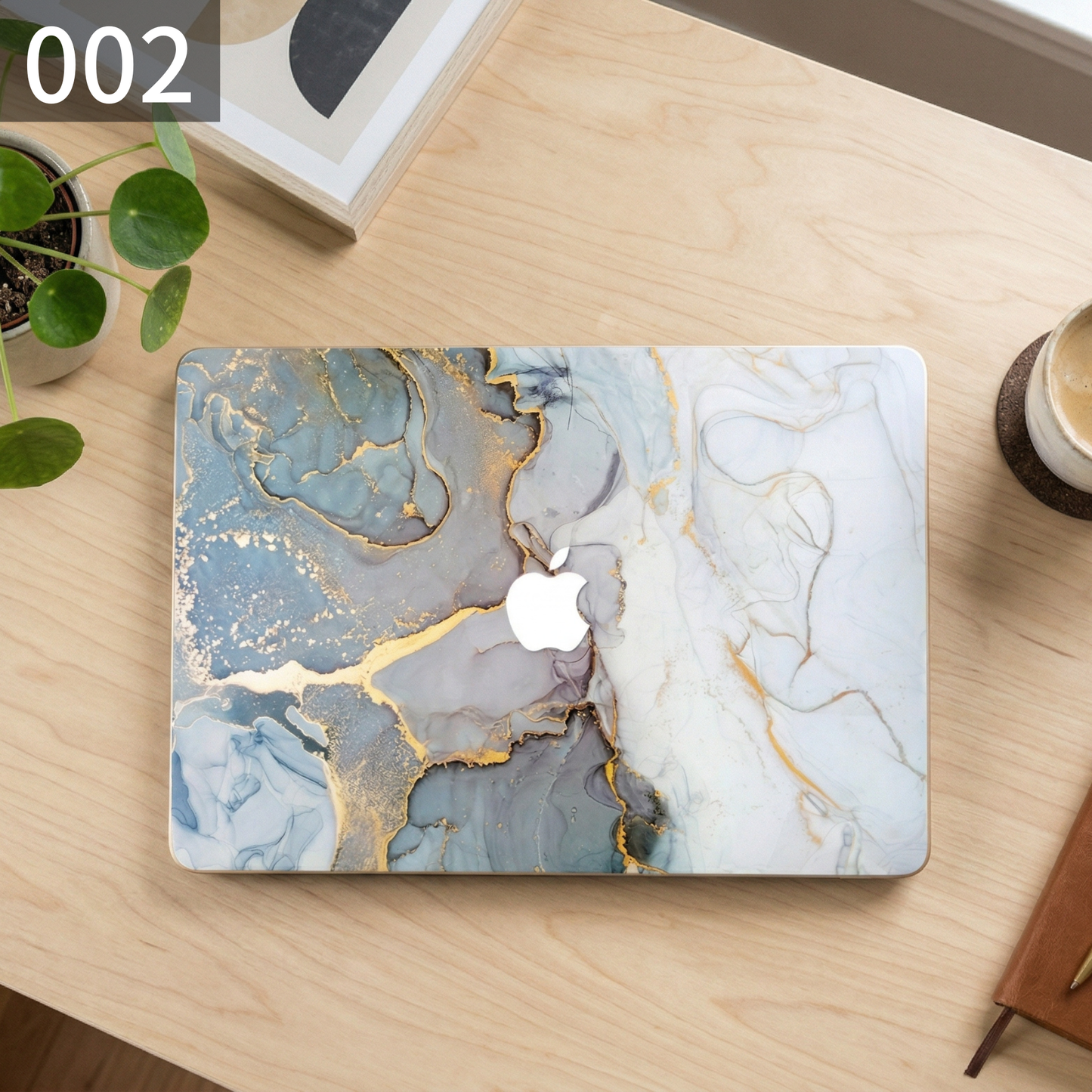 ライトインクマーブル MacBookカバー