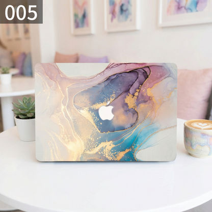 ライトインクマーブル MacBookカバー