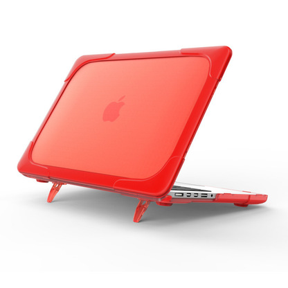 MacBook Air 13 耐衝撃ケース PC+TPU スタンド付き