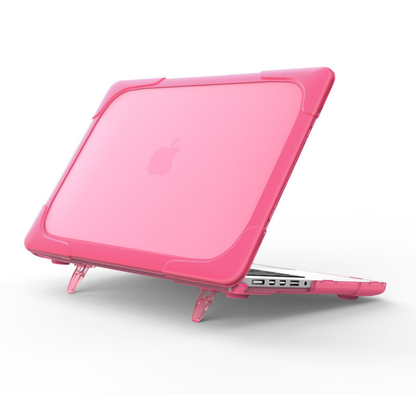 MacBook Air 13 耐衝撃ケース PC+TPU スタンド付き