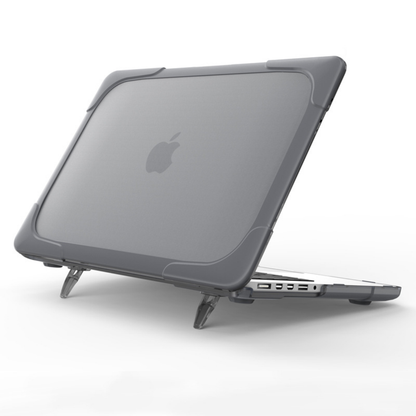 MacBook Air 13 耐衝撃ケース PC+TPU スタンド付き
