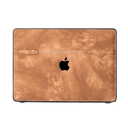 レザーテクスチャ MacBookカバー