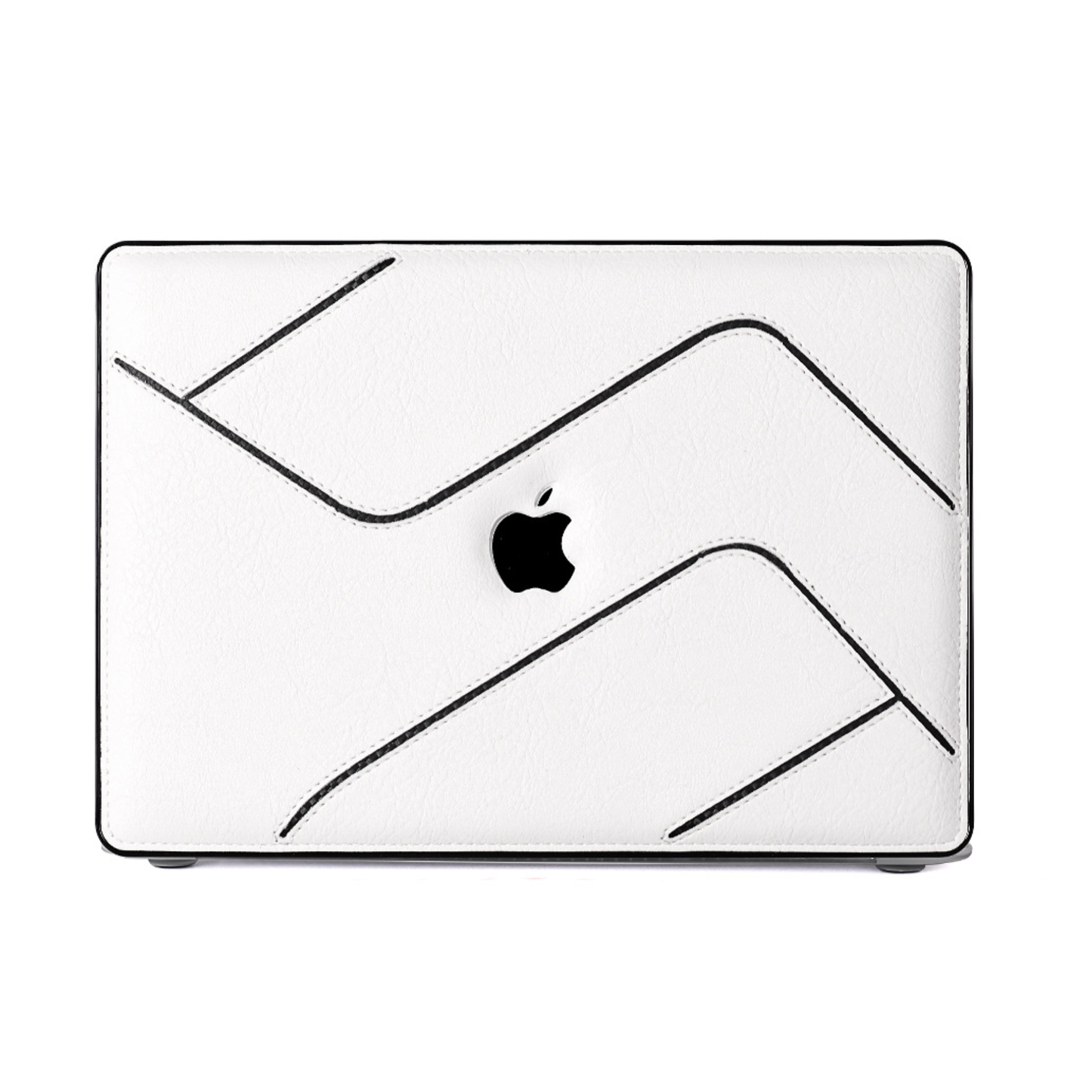レザーテクスチャ MacBookカバー