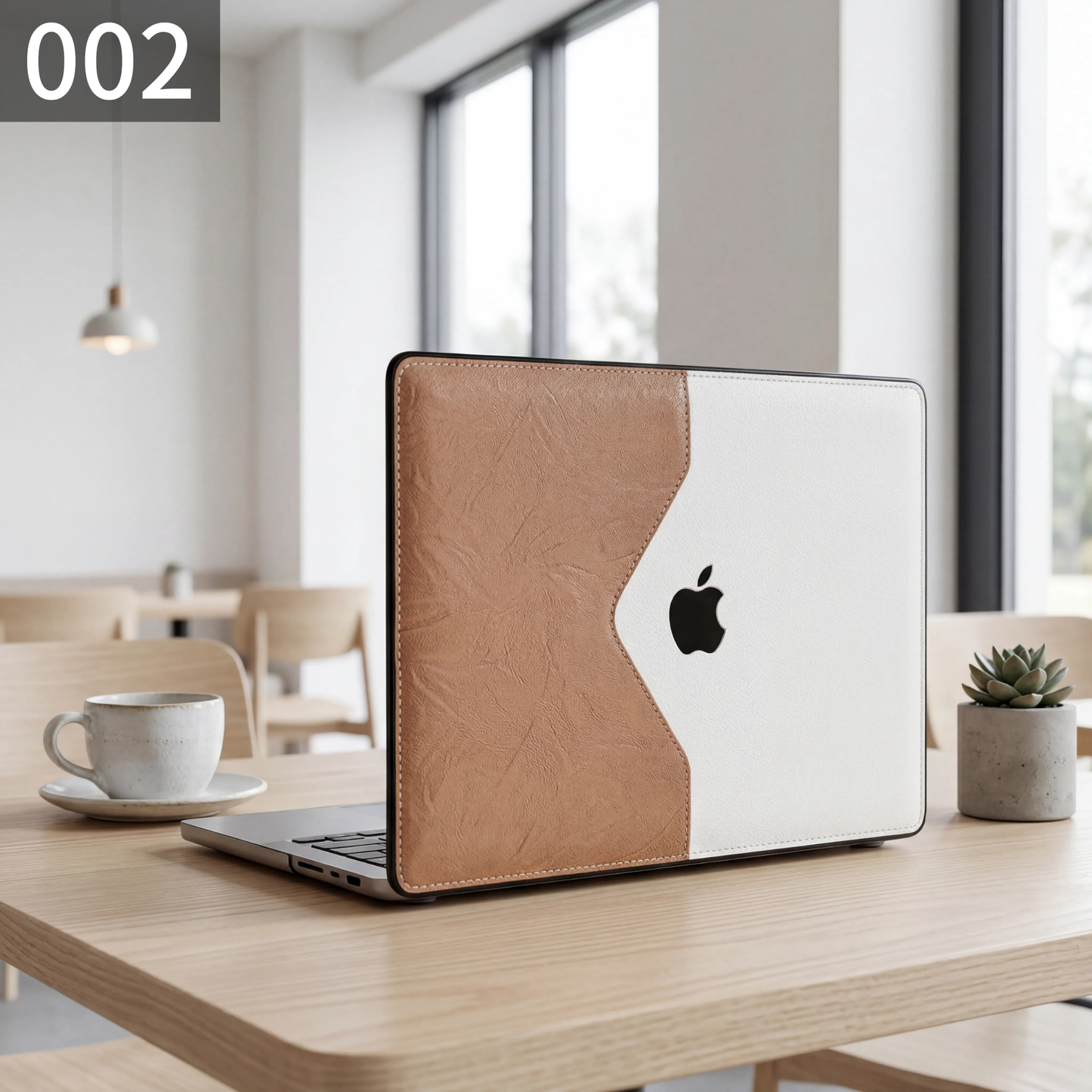 レザーテクスチャ MacBookカバー