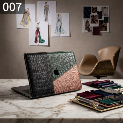 レザーテクスチャ MacBookカバー
