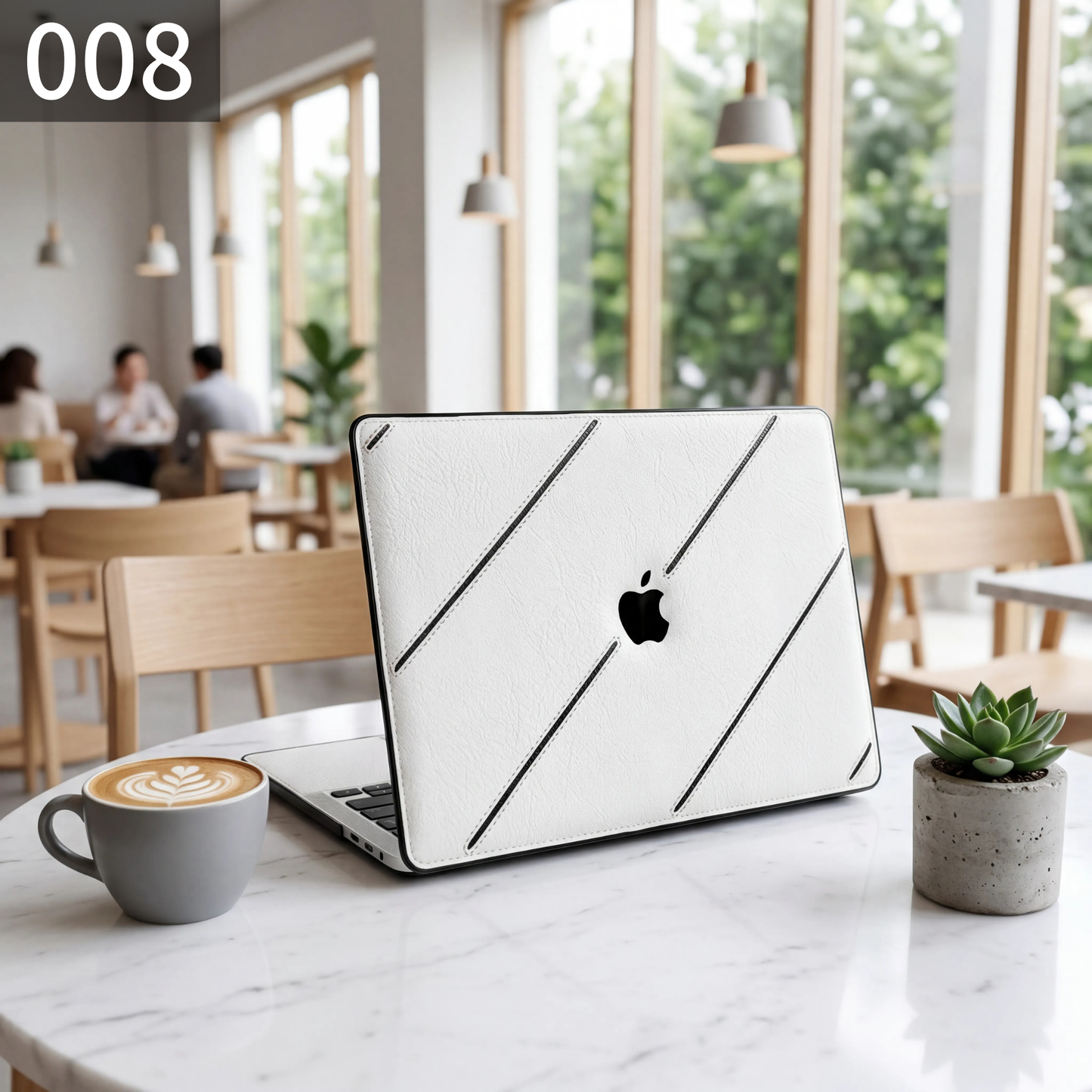レザーテクスチャ MacBookカバー