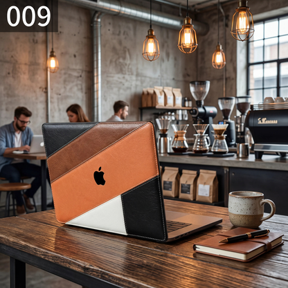 レザーテクスチャ MacBookカバー
