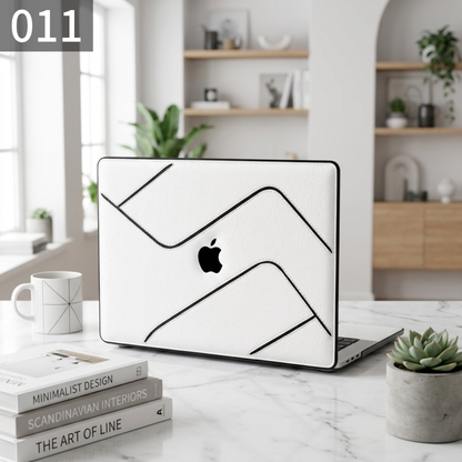 レザーテクスチャ MacBookカバー