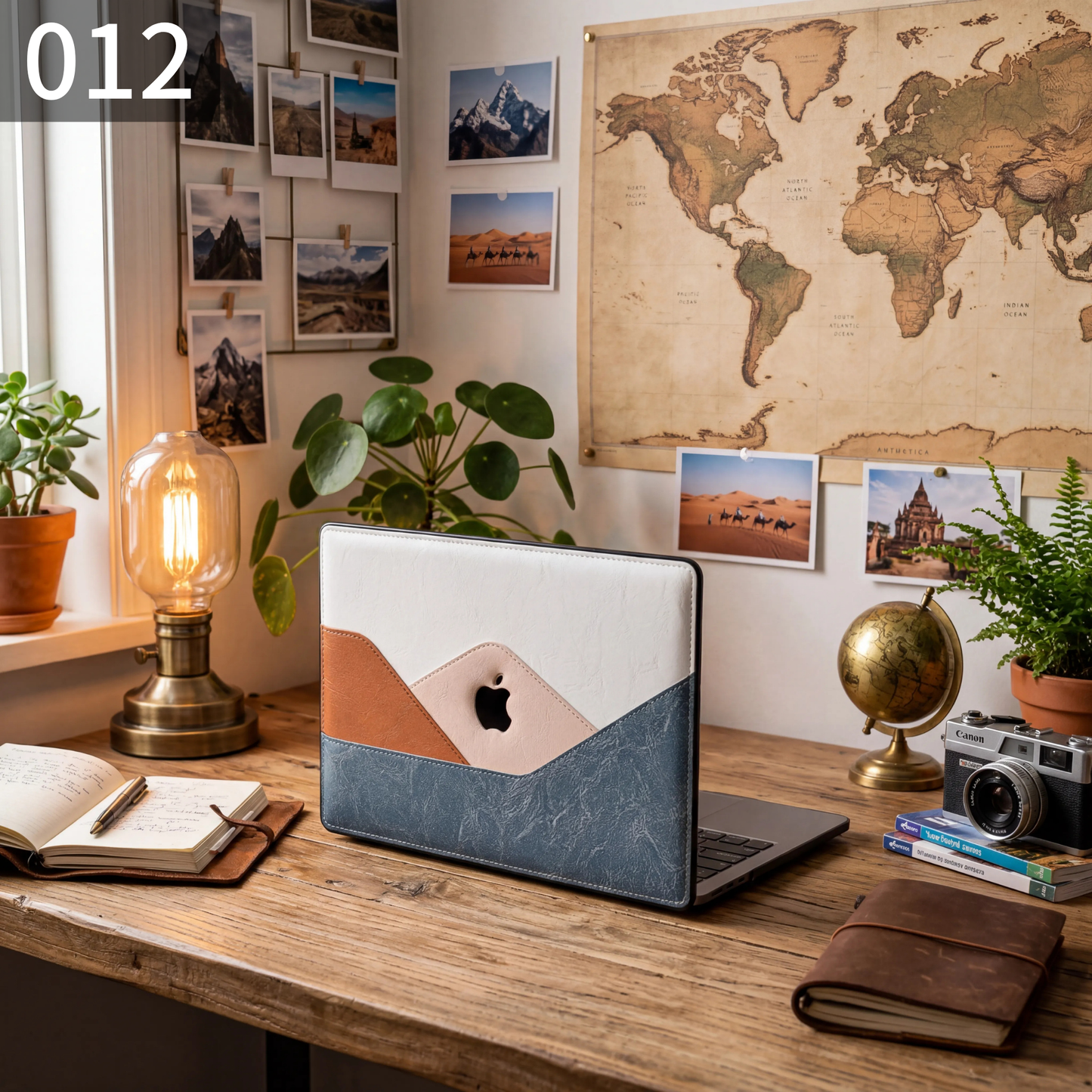 レザーテクスチャ MacBookカバー