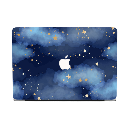 MacBook ケース 星空 ウォーターカラー