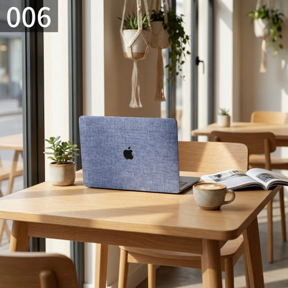リネンファブリック調 MacBookカバー
