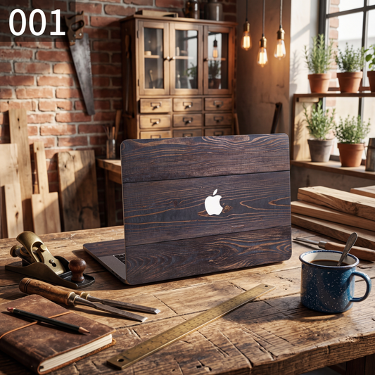 ウッドグレイン MacBookカバー