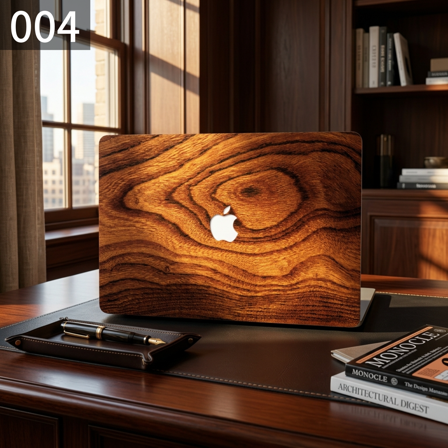 ウッドグレイン MacBookカバー