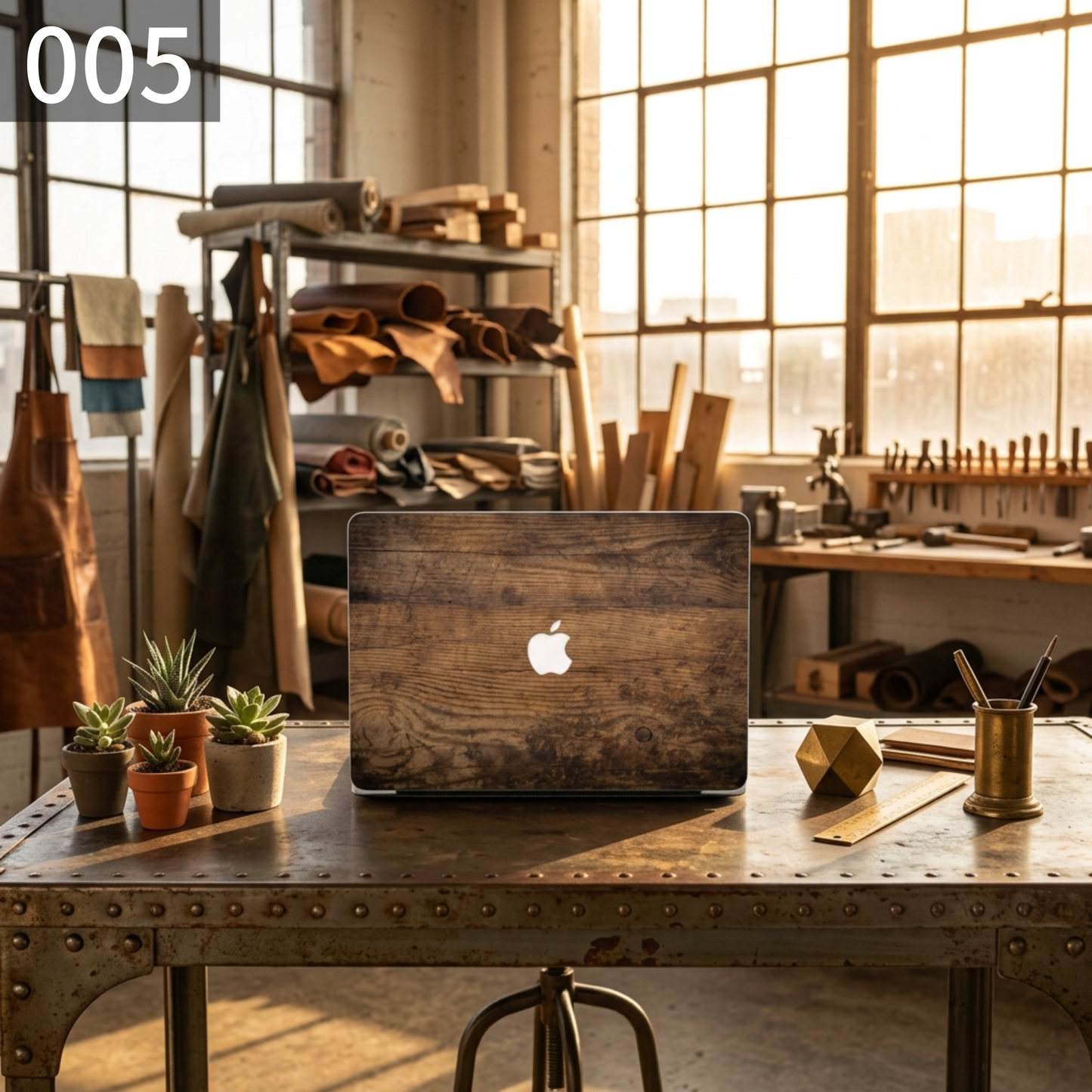 ウッドグレイン MacBookカバー