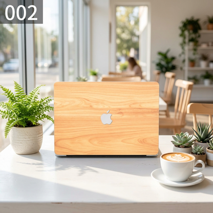 ライトウッドグレイン MacBookカバー
