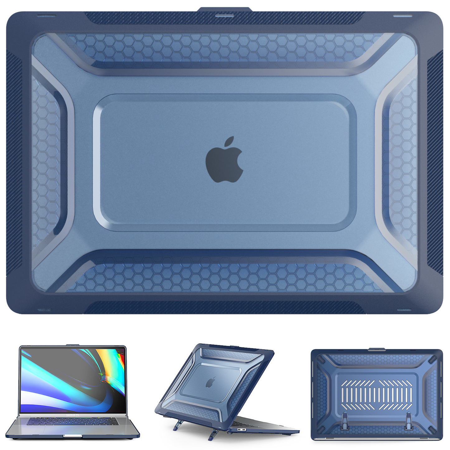 MacBook タフケース ハニカムスタンド付き