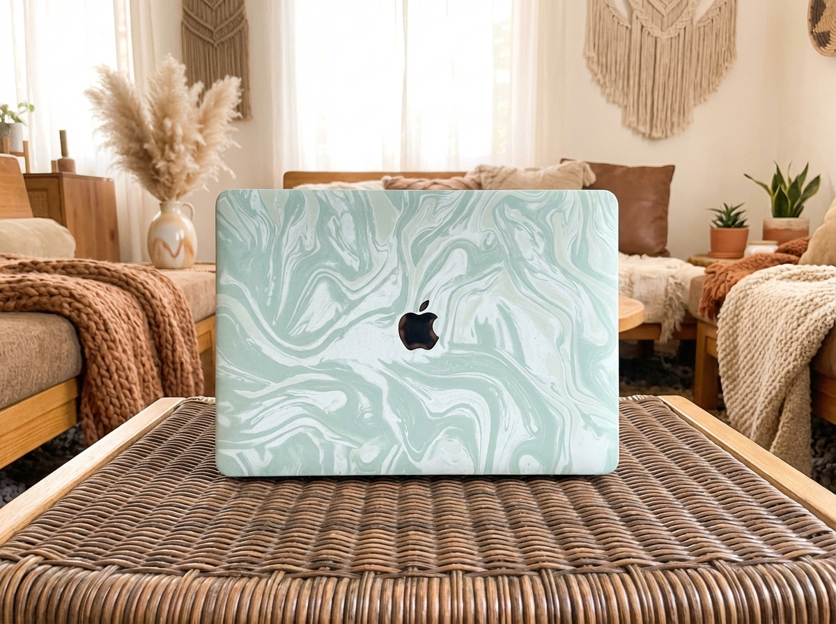 MacBook ハードシェルケース マーブルスワール