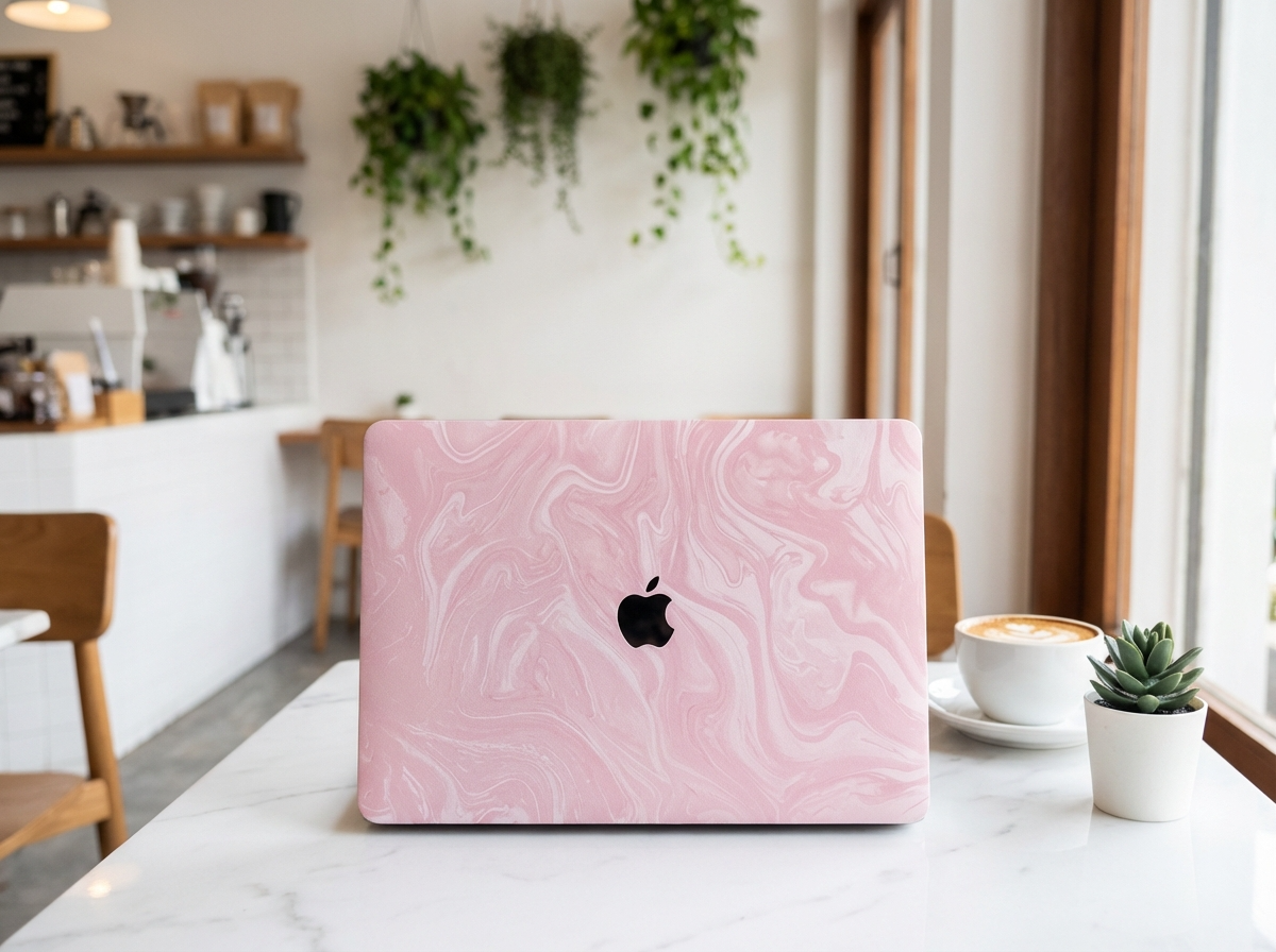 MacBook ハードシェルケース マーブルスワール