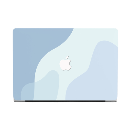 ミストブルー MacBookカバー ハードケース | 北欧モダンデザイン
