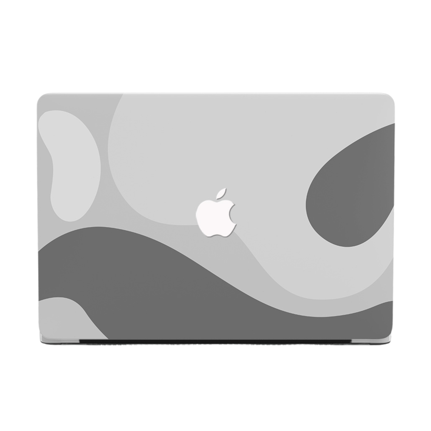 モノトーングレー MacBookカバー