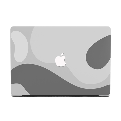 モノトーングレー MacBookカバー