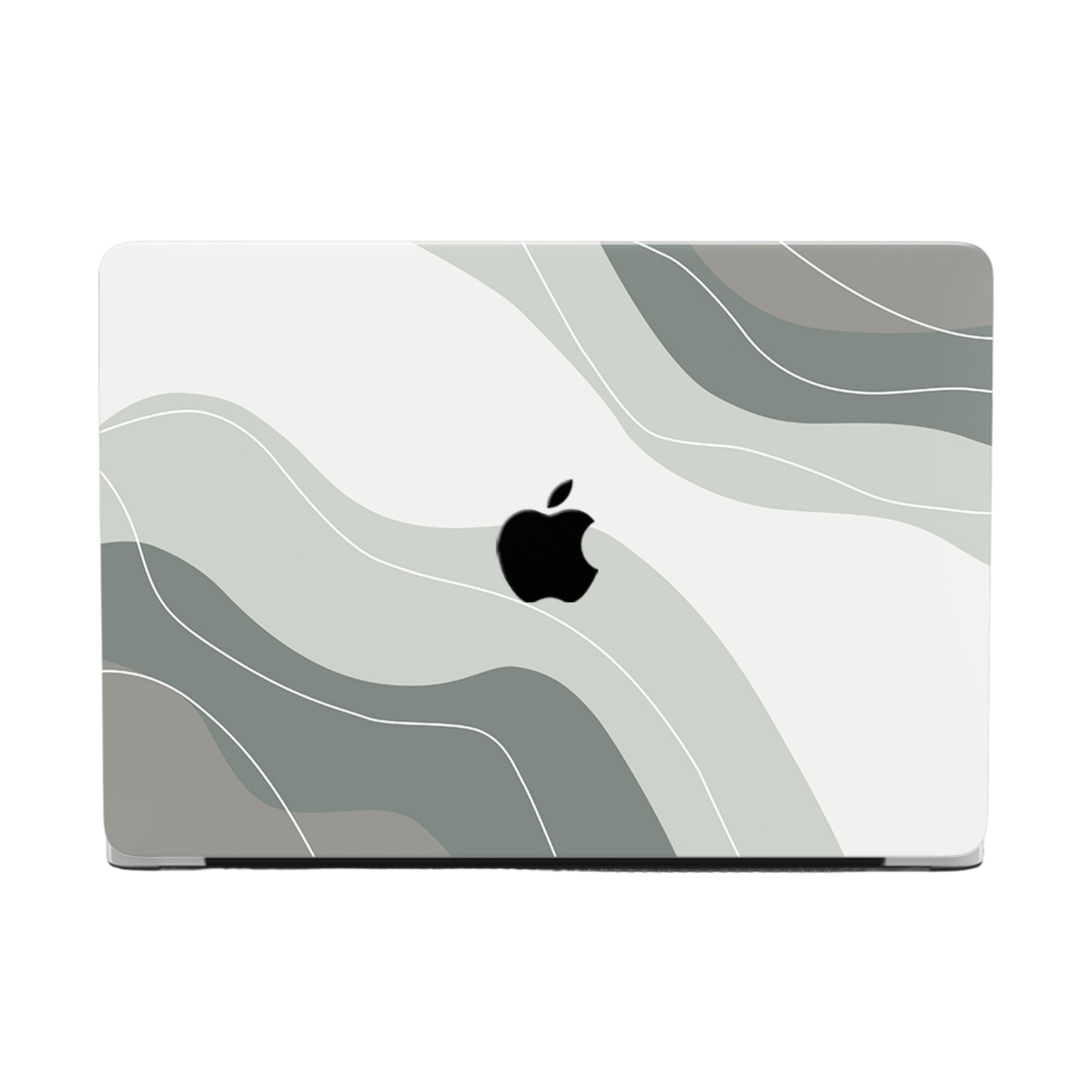 モノトーングレー MacBookカバー