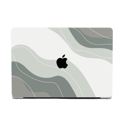 モノトーングレー MacBookカバー