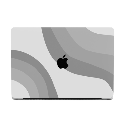 モノトーングレー MacBookカバー