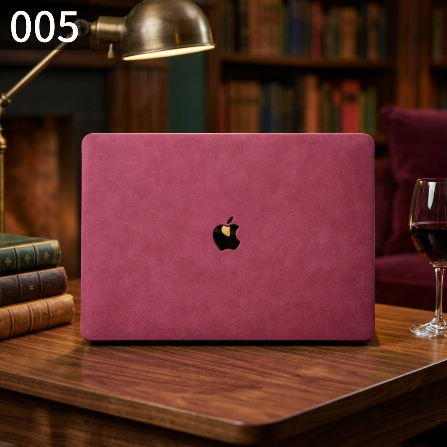 スエード調 MacBookカバー