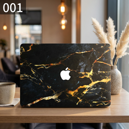 ダークマーブル MacBookカバー