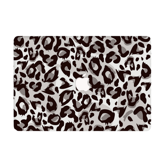 MacBook ケース レオパード グレー