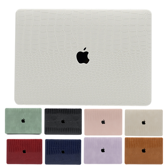 クロコダイルテクスチャ MacBookカバー