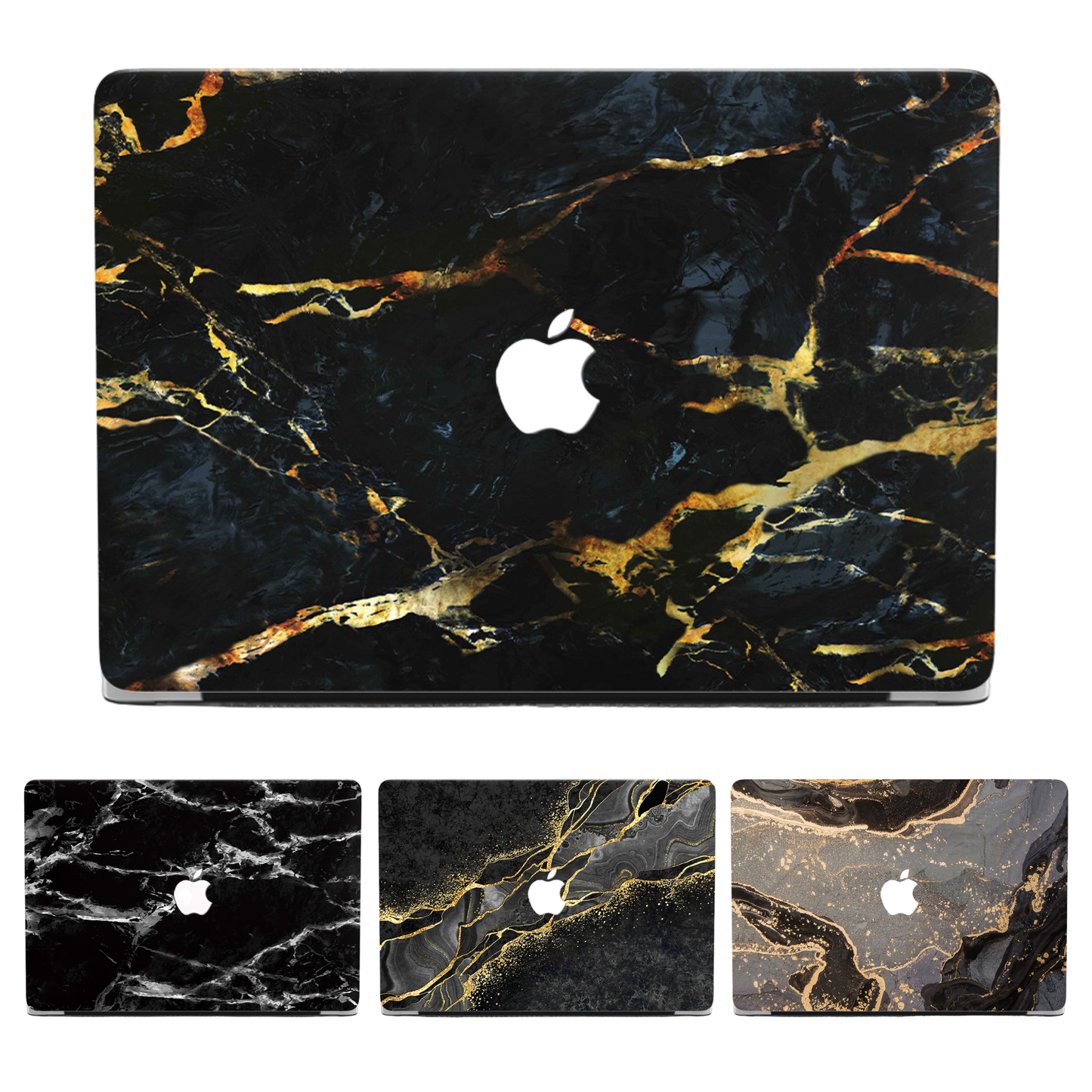 ダークマーブル MacBookカバー