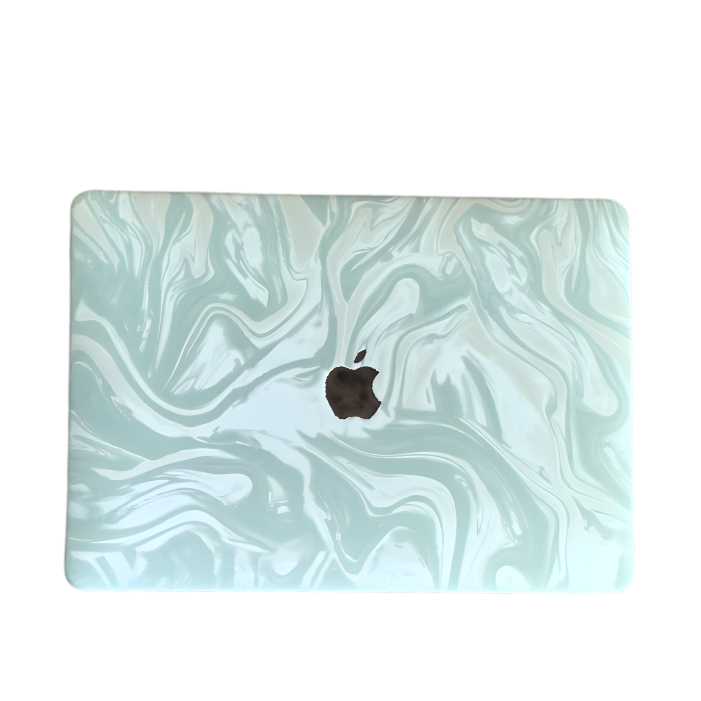 パステルマーブル MacBookカバー